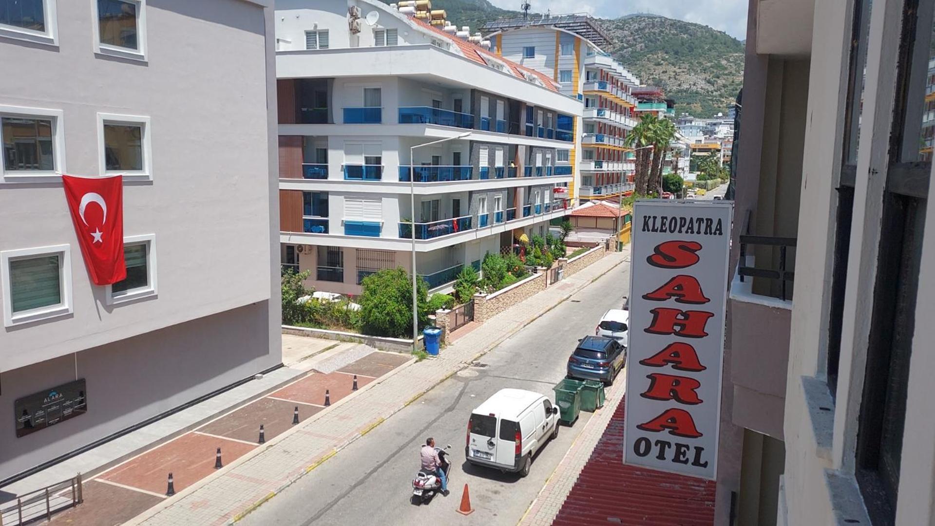 Kleopatra Sahara Hotel Alanya Bagian luar foto