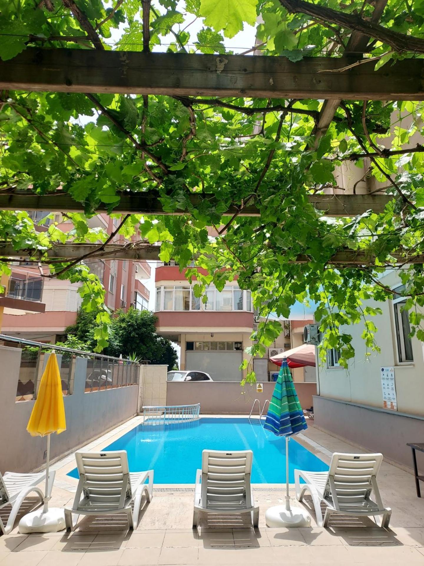 Kleopatra Sahara Hotel Alanya Bagian luar foto